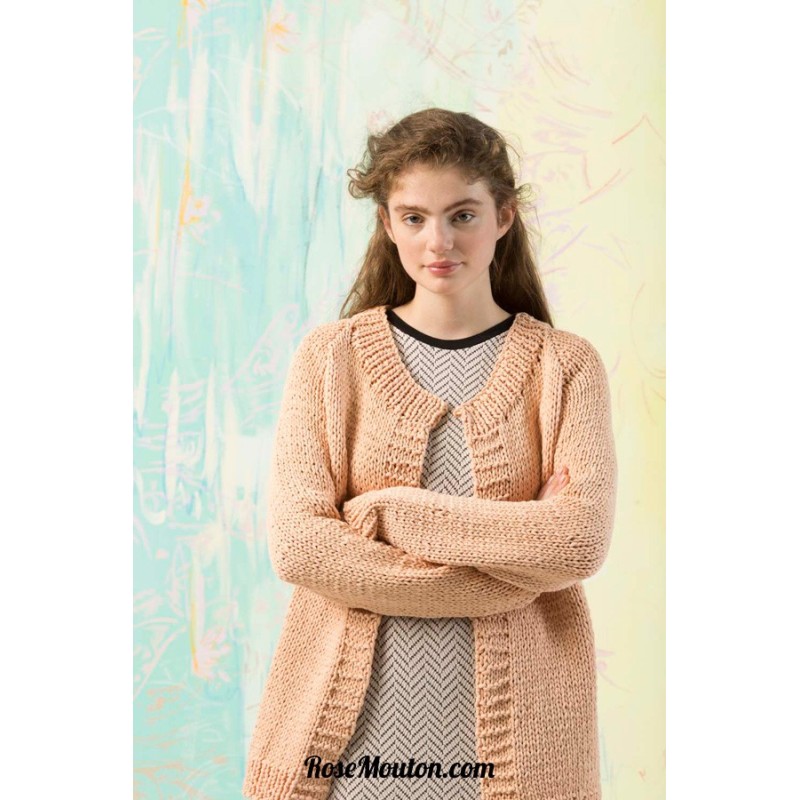 Modèle gilet 9 catalogue 242 Lang Yarns