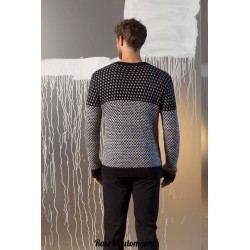 Modèle gilet homme 15 catalogue FAM 243 Lang Yarns