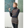 Modèle pullover sans coutures / haut à capuche 16 catalogue FAM 239 Lang Yarns