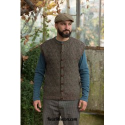 Modèle gilet pour homme 12 catalogue FAM 235 Lang Yarns