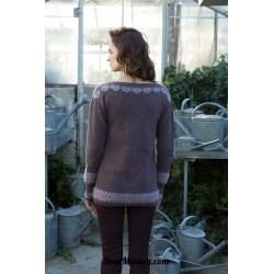 Modèle pullover 17 catalogue FAM 235 Lang Yarns