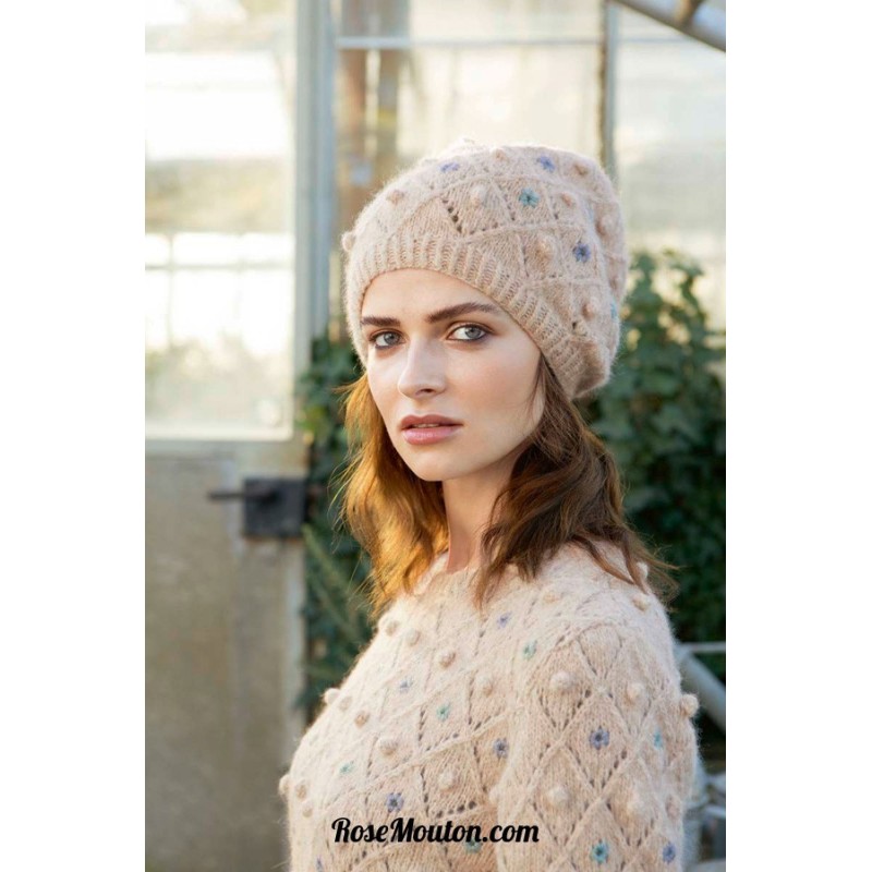 Modèle bonnet 19 catalogue FAM 235 Lang Yarns