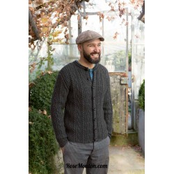 Modèle gilet homme 24 catalogue FAM 235 Lang Yarns