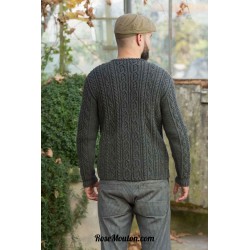 Modèle gilet homme 24 catalogue FAM 235 Lang Yarns